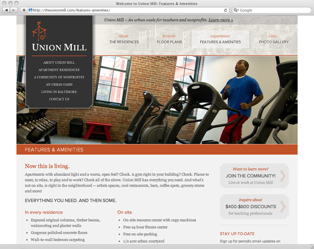 Union Mill Website